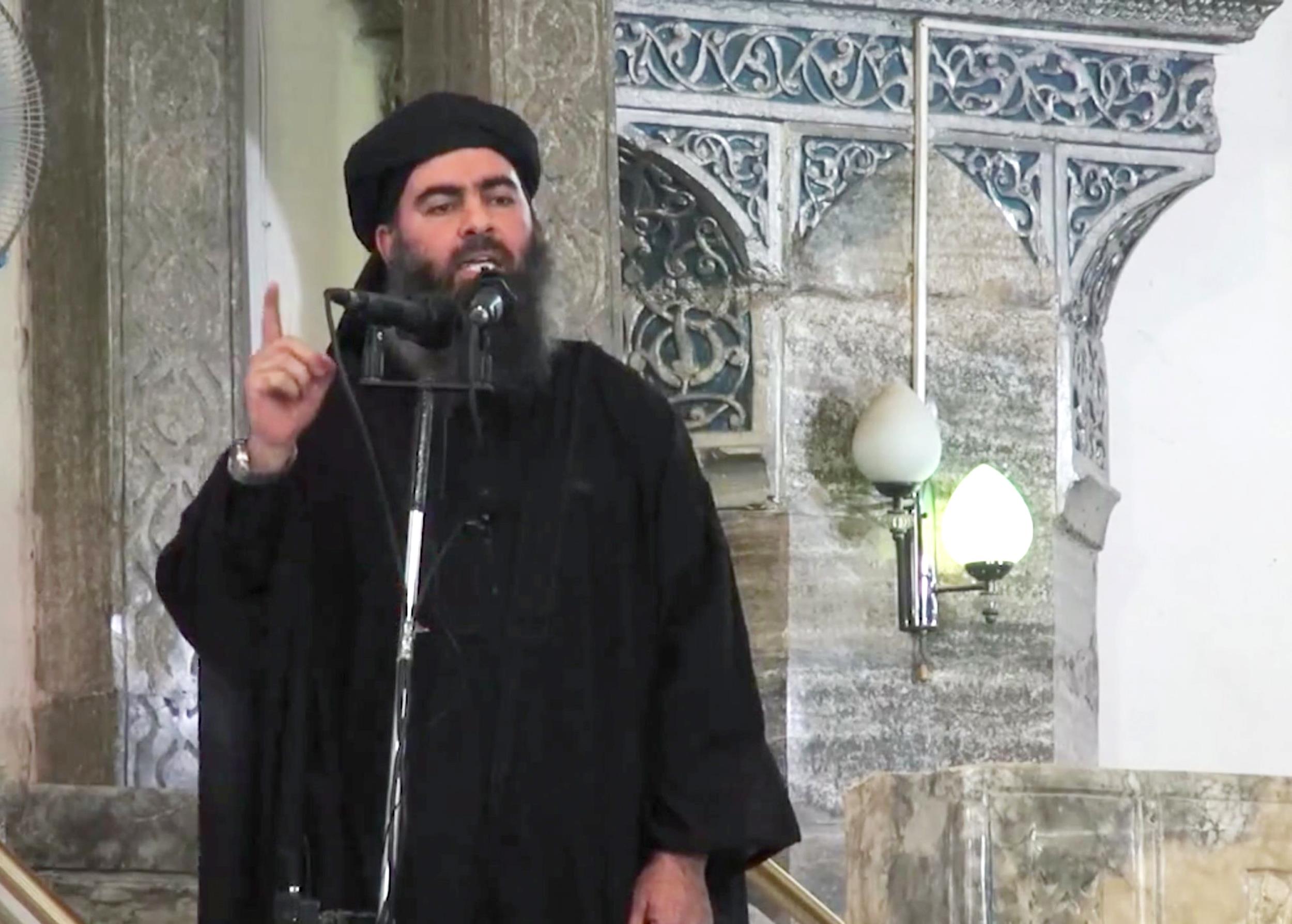 ISIS Leader Abu Bakr Al-Baghdadi Is 'Frightened,' Jordan Says